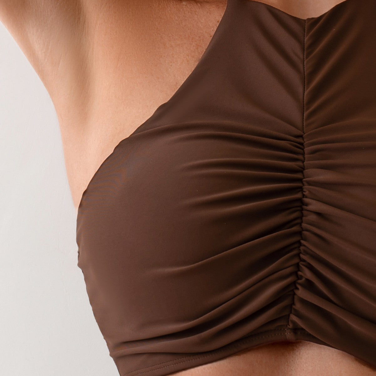 Womens Halterneck High Waist Bikini Swimsuit