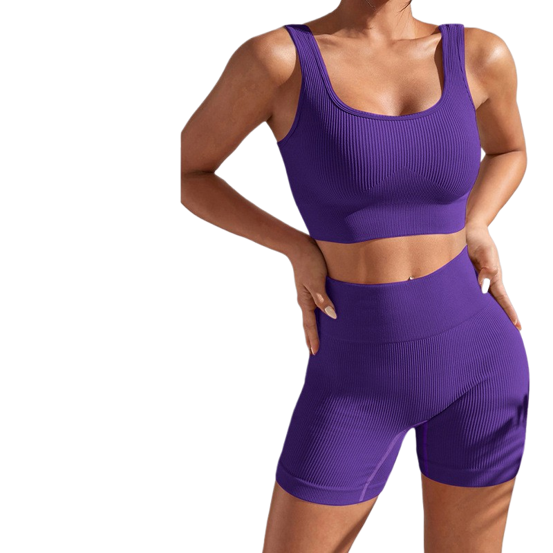 Energy Yoga Sports Set with Built-in Bra