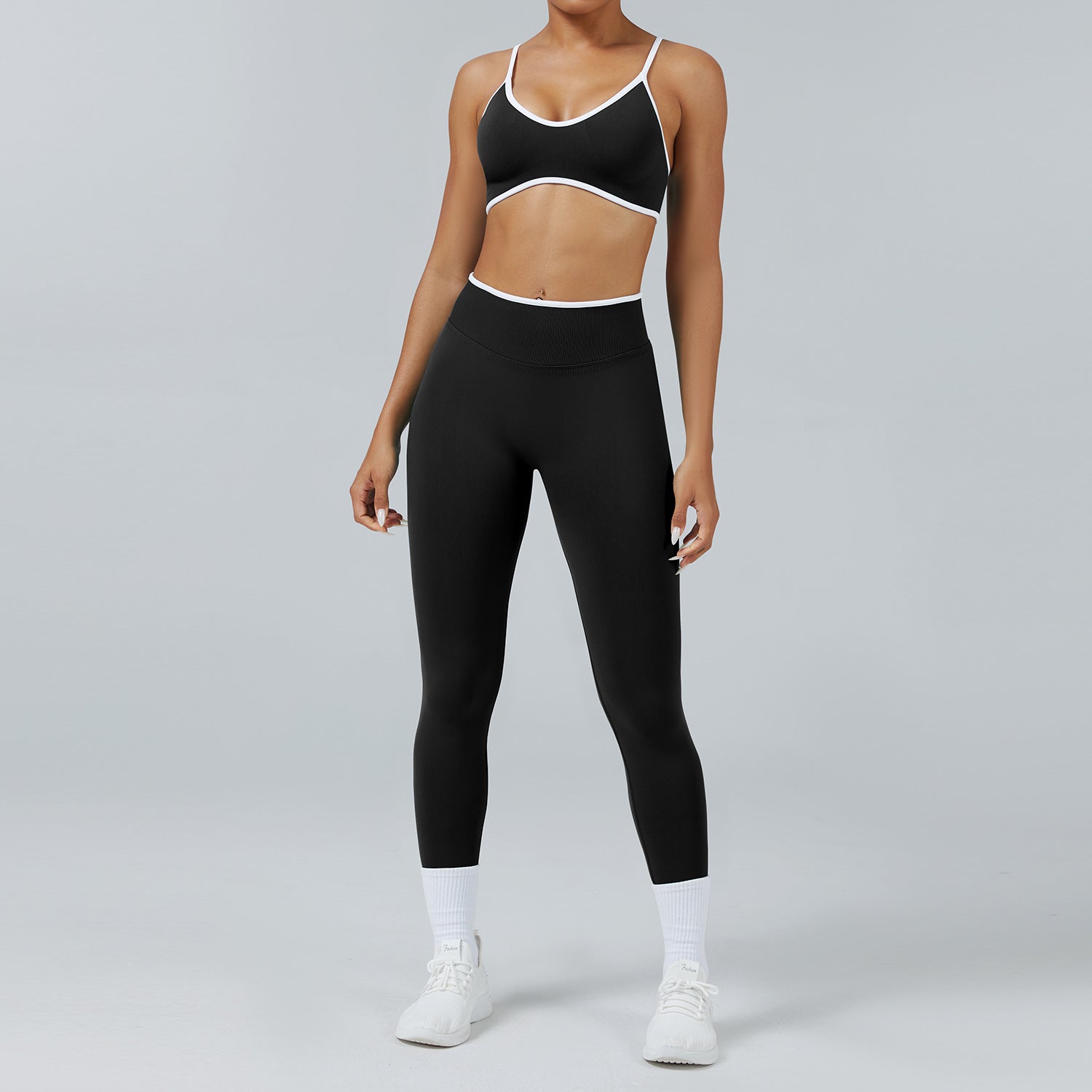 Womens Seamless Yoga Sportswear Set
