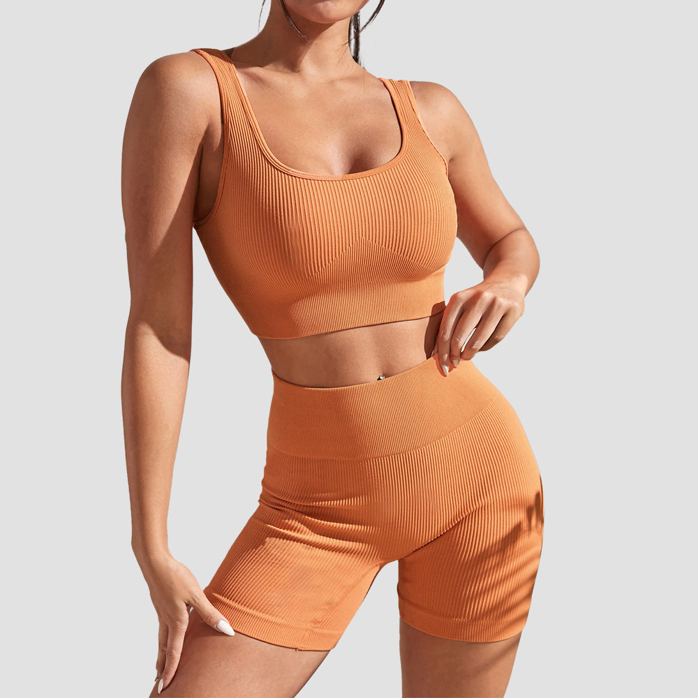 Energy Yoga Sports Set with Built-in Bra