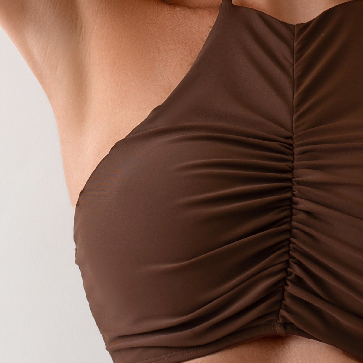 Womens Halterneck High Waist Bikini Swimsuit