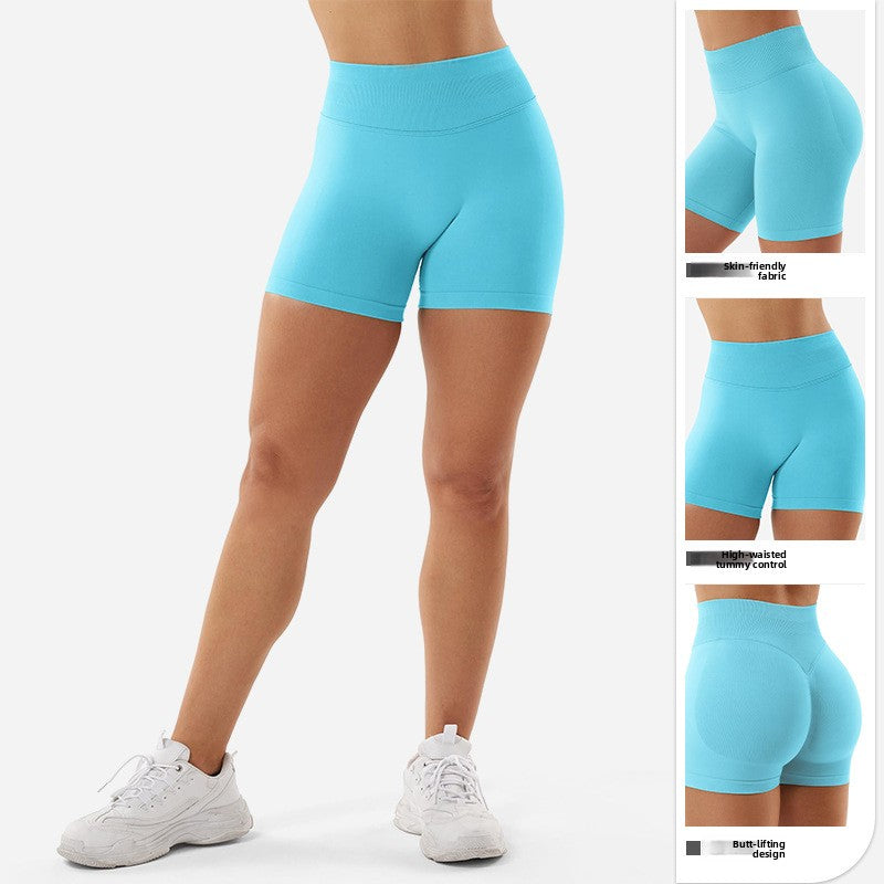 Energy High Waist Yoga Fitness Shorts