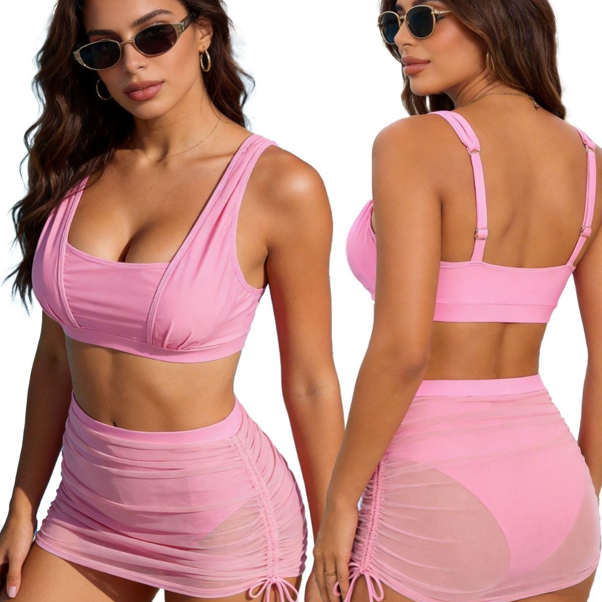 Women's Halter Tie Bikini Swimsuit