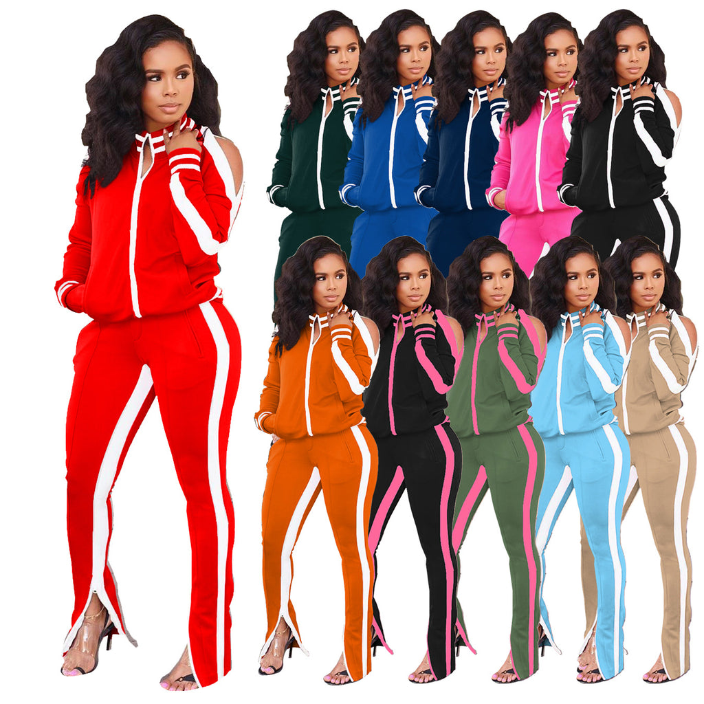 Off-Shoulder Women's sportswear
