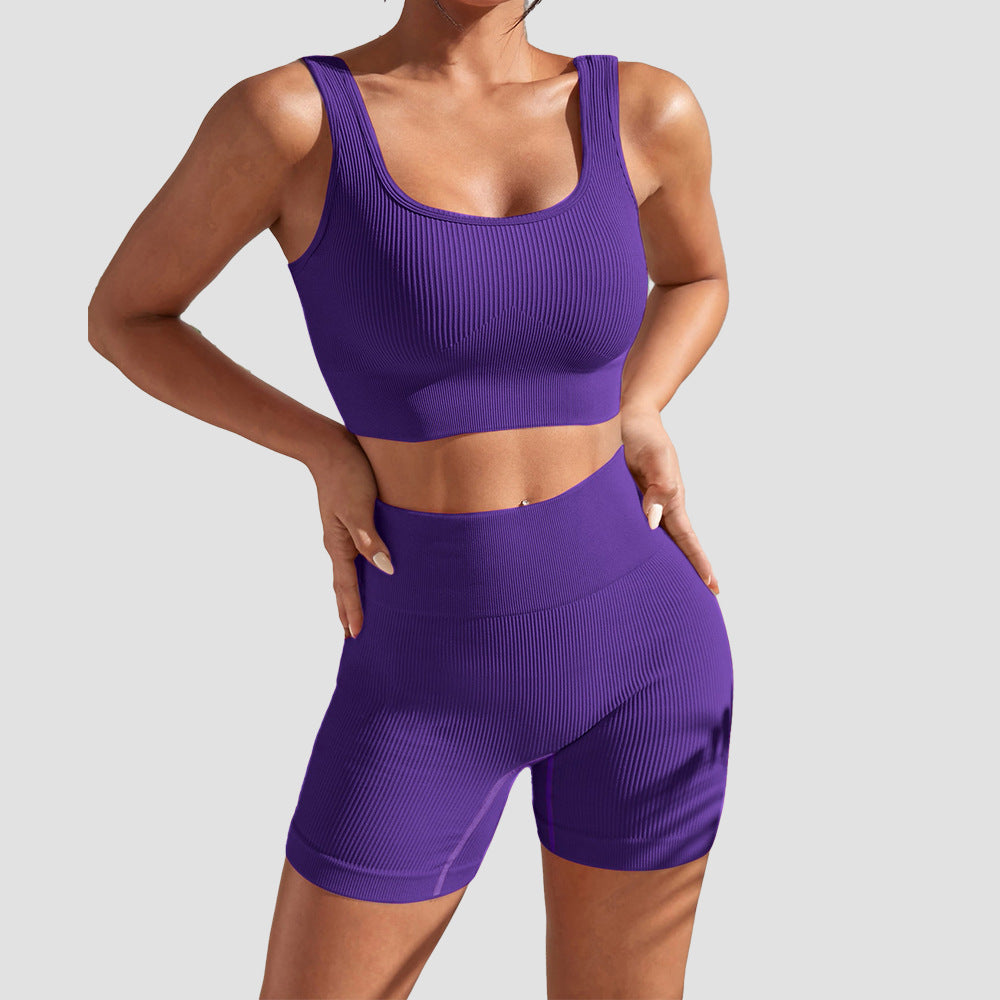 Energy Yoga Sports Set with Built-in Bra
