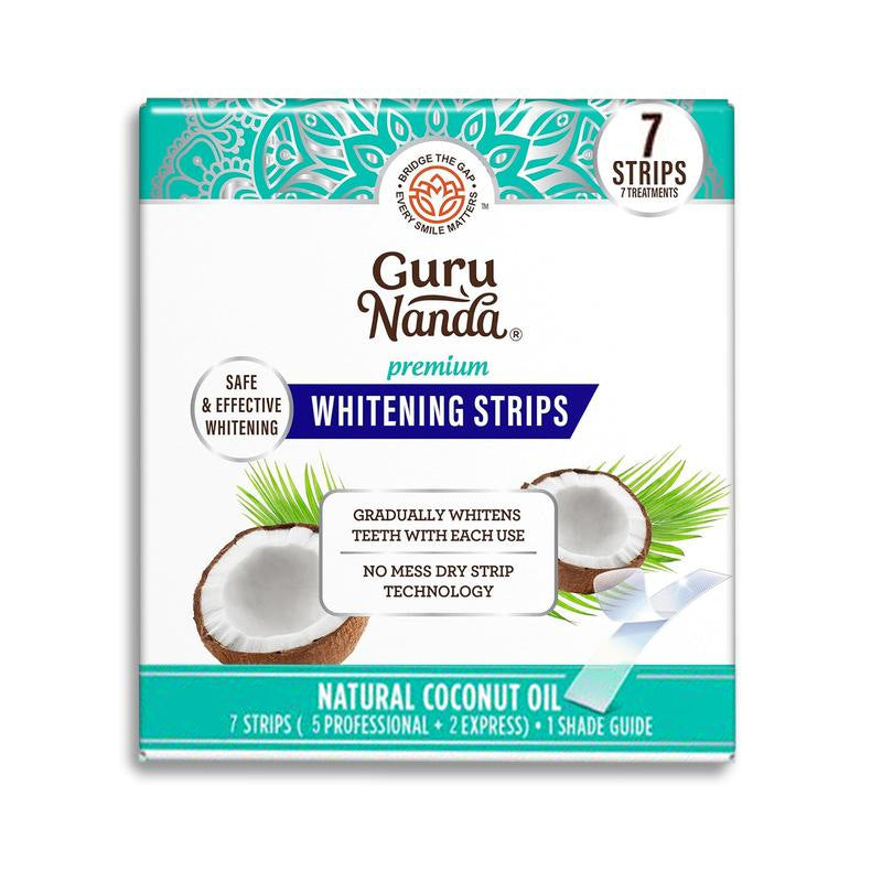Coconut Oil Teeth Whitening Strips