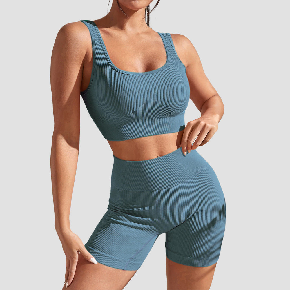 Energy Yoga Sports Set with Built-in Bra