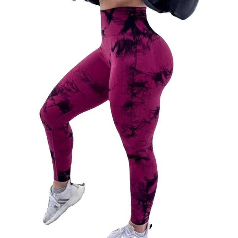 Energy Seamless Tie-Dye Yoga Pants