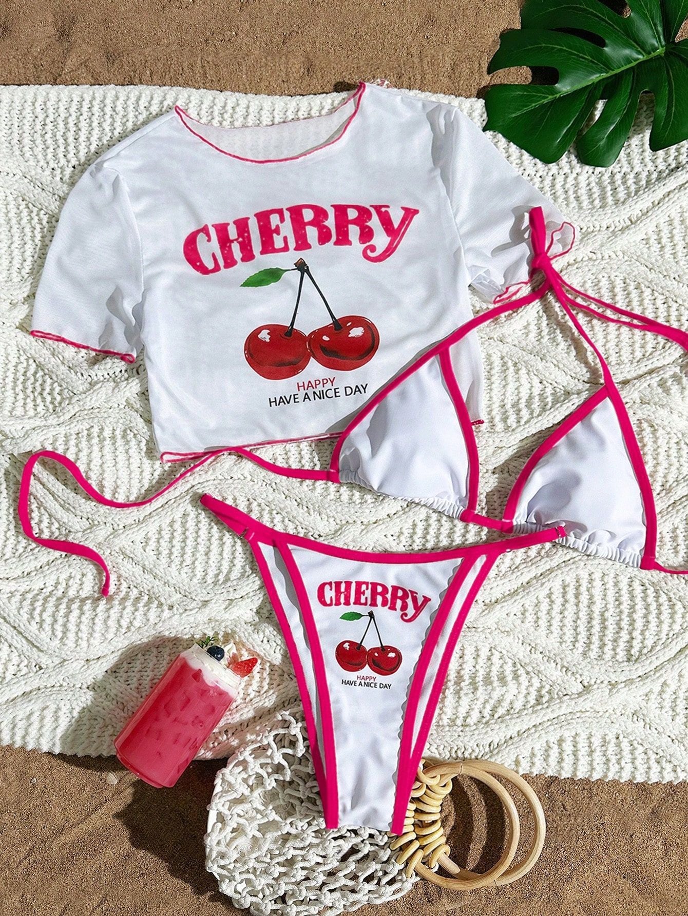 Brazilian Color Block Bikini
