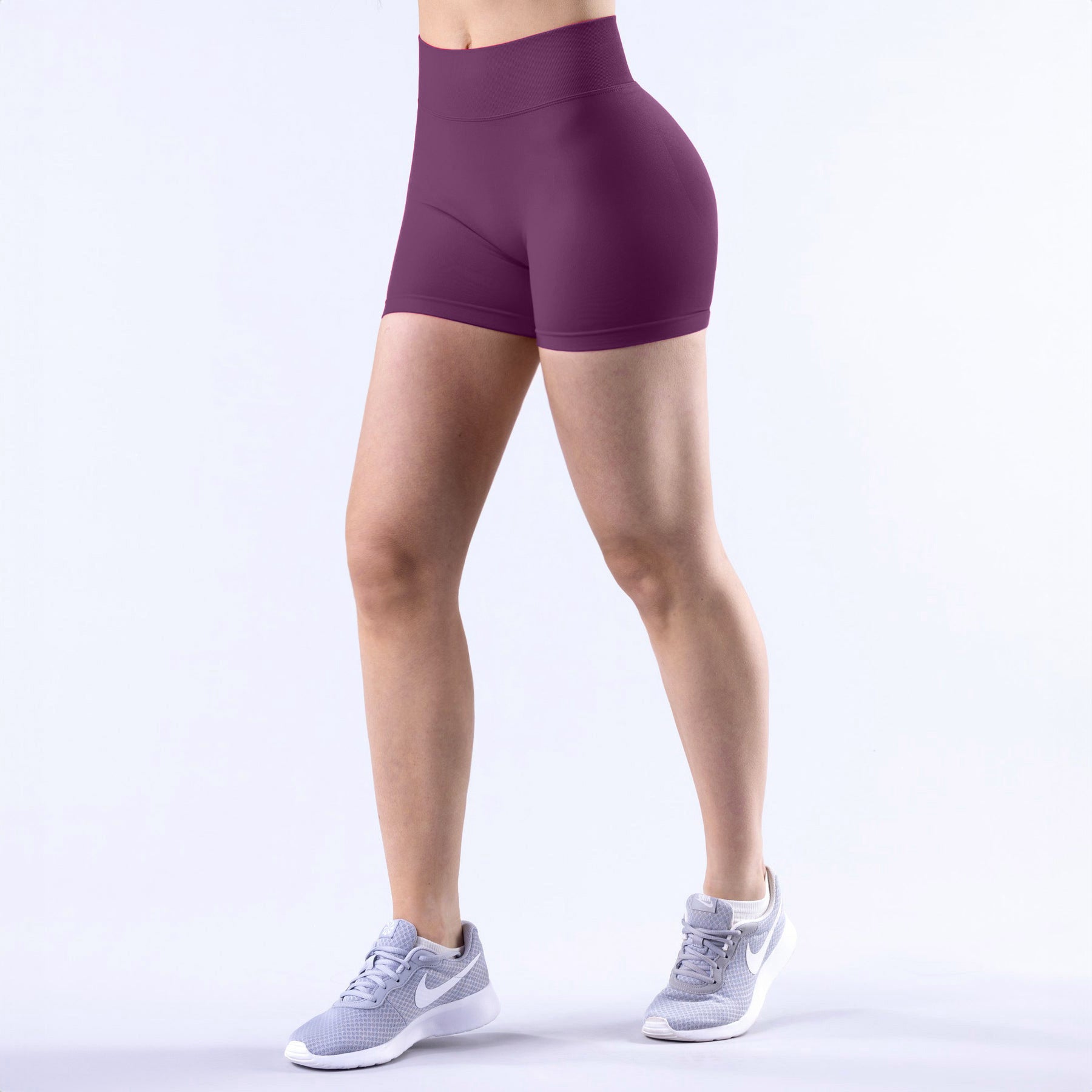 Seamless Low-Waisted Yoga Shorts