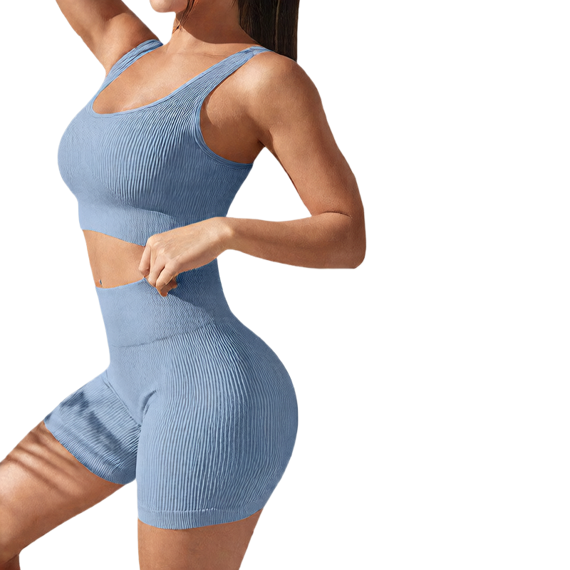 Energy Yoga Sports Set with Built-in Bra