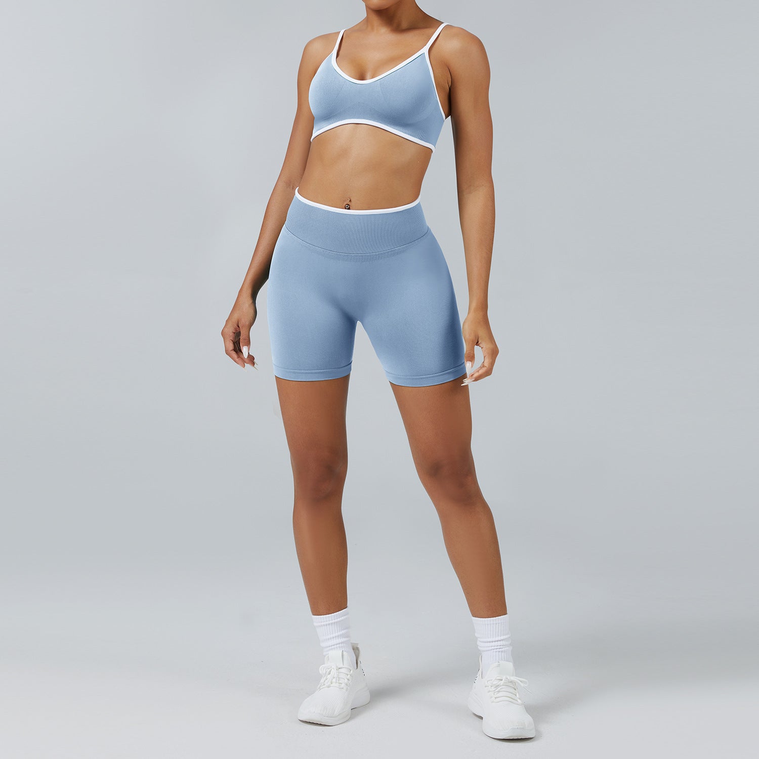 Womens Seamless Yoga Sportswear Set