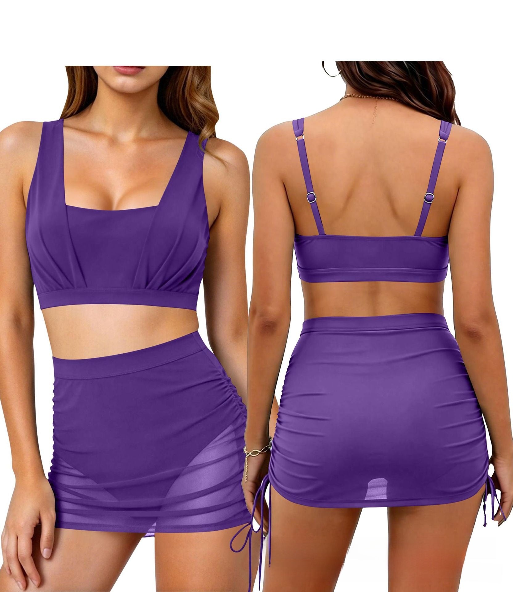 Women's Halter Tie Bikini Swimsuit