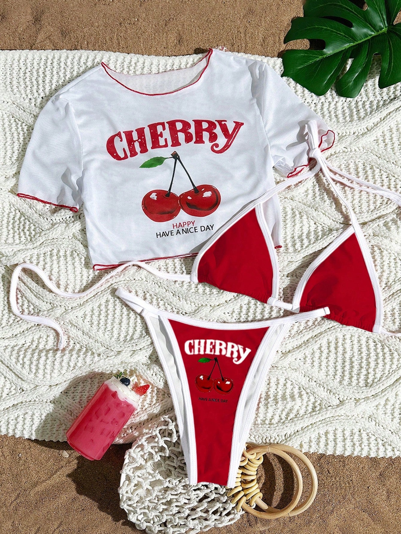 Brazilian Color Block Bikini