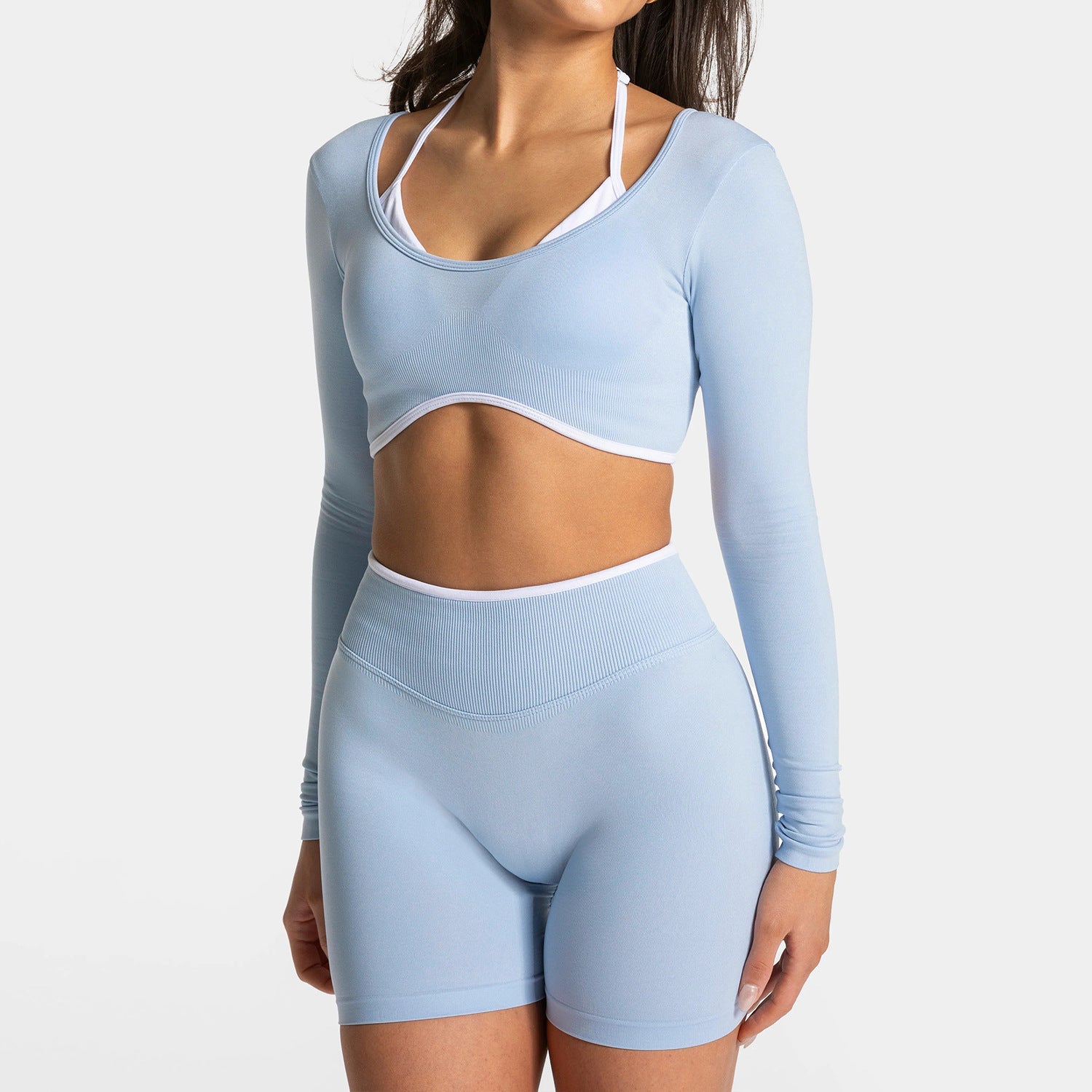 Energy Color Matching Sports Suit for Women