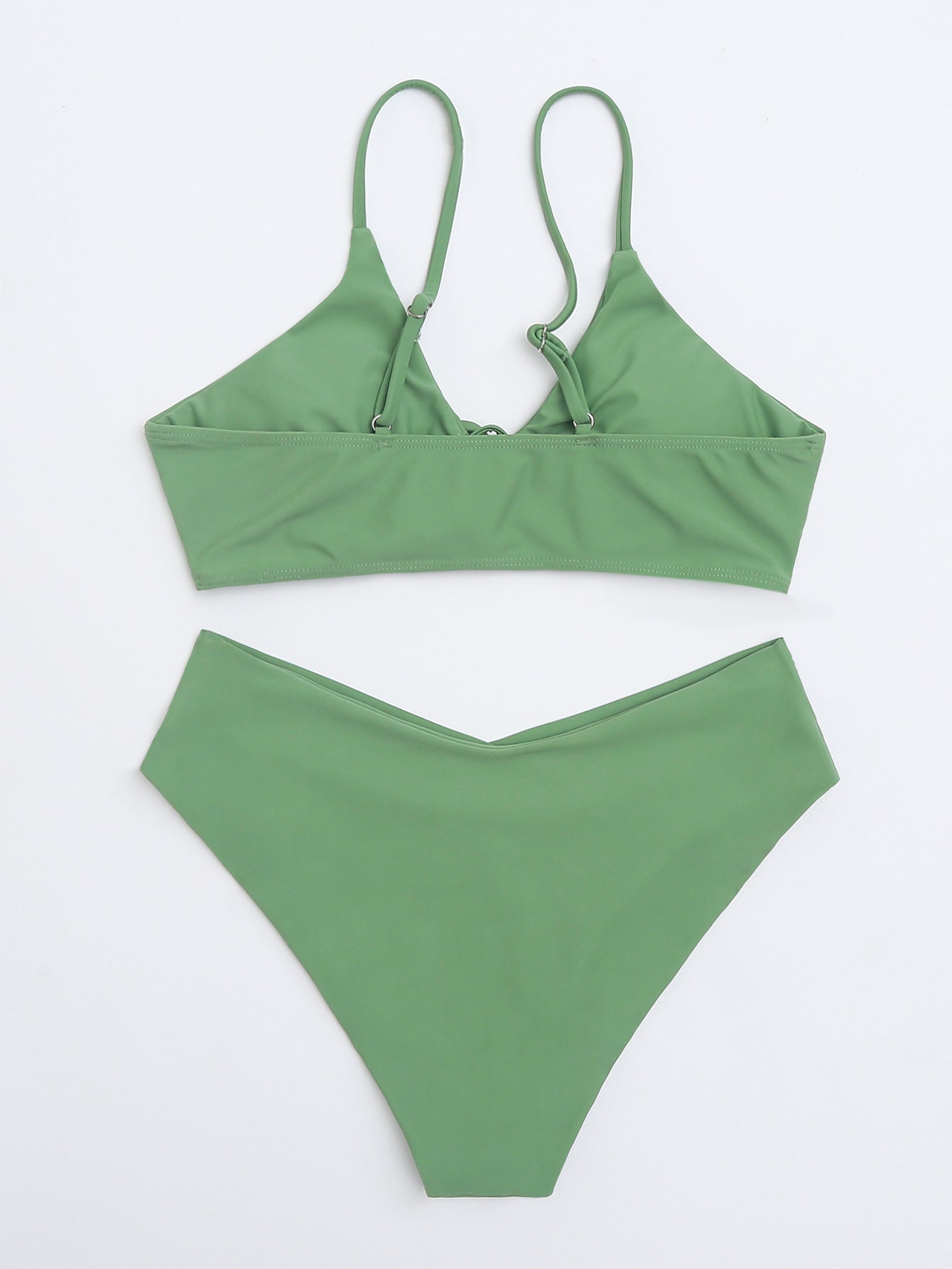 Solid-color sexy bikini set for women