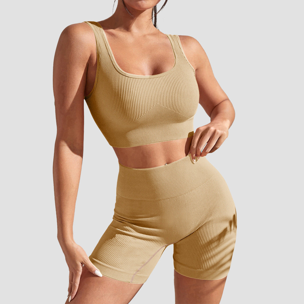 Energy Yoga Sports Set with Built-in Bra