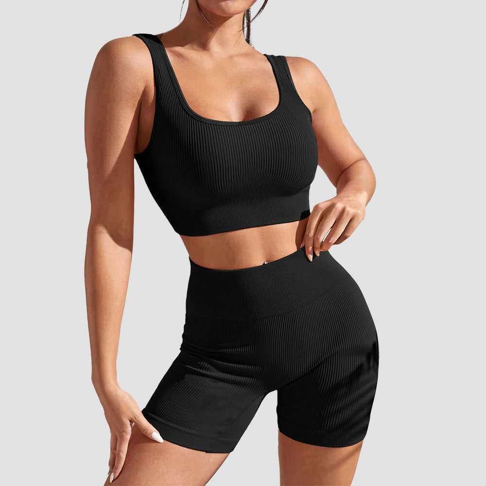 Energy Yoga Sports Set with Built-in Bra