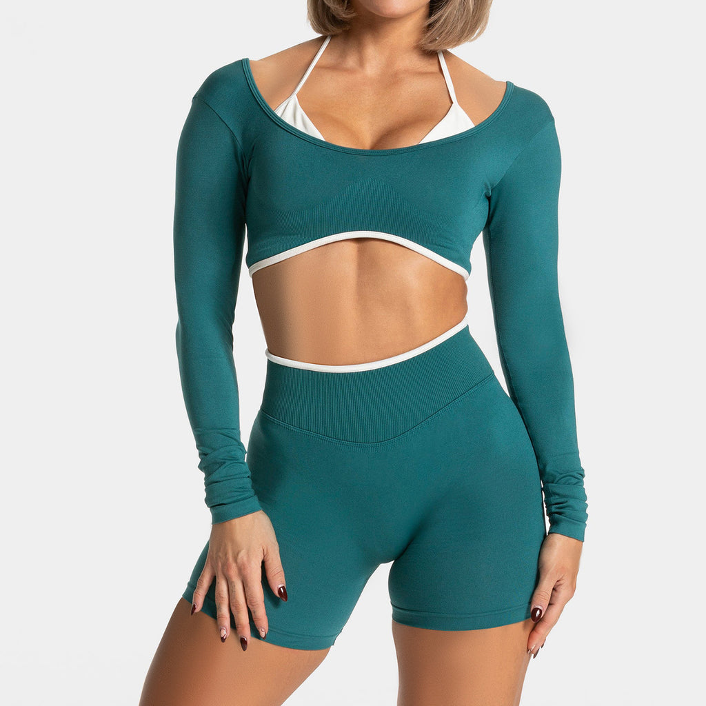 Energy Color Matching Sports Suit for Women