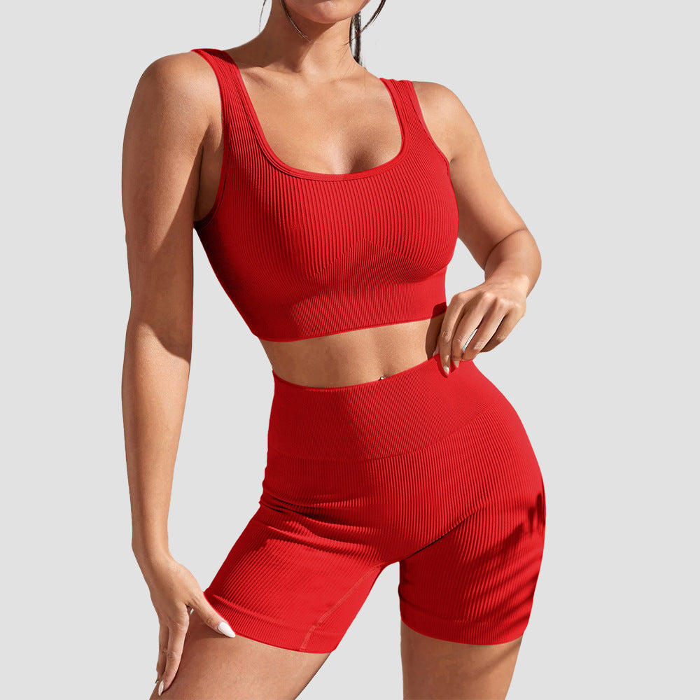 Energy Yoga Sports Set with Built-in Bra